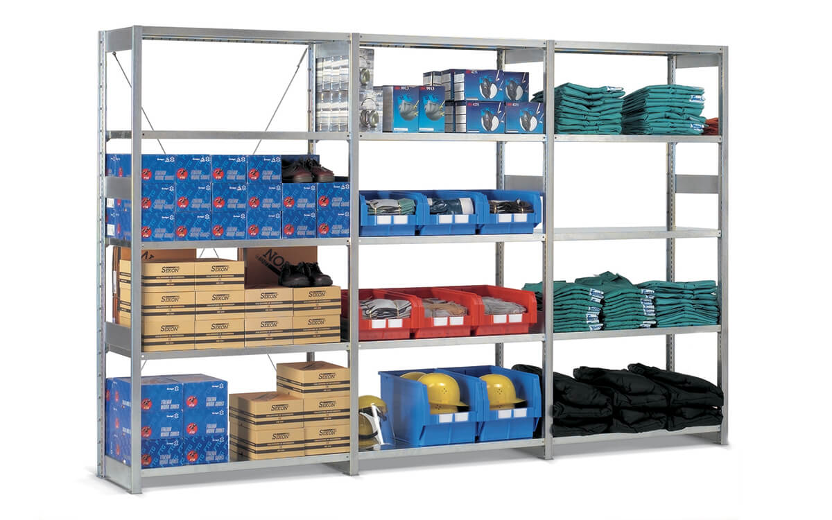 Tipos de estanterías industriales para almacén: Clasificación y