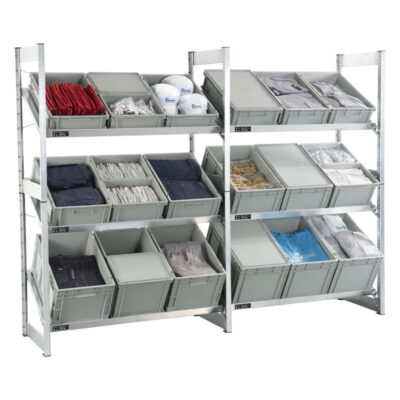 System ST inclined shelf racks - LIFO