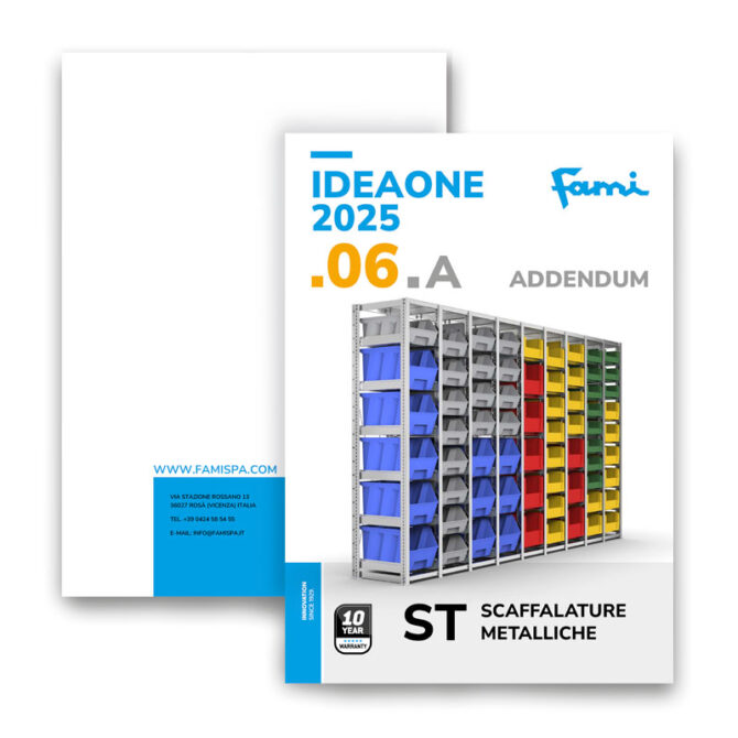 Addendum Scaffalature metalliche ST Catalogo Addendum Scaffalature metalliche ST